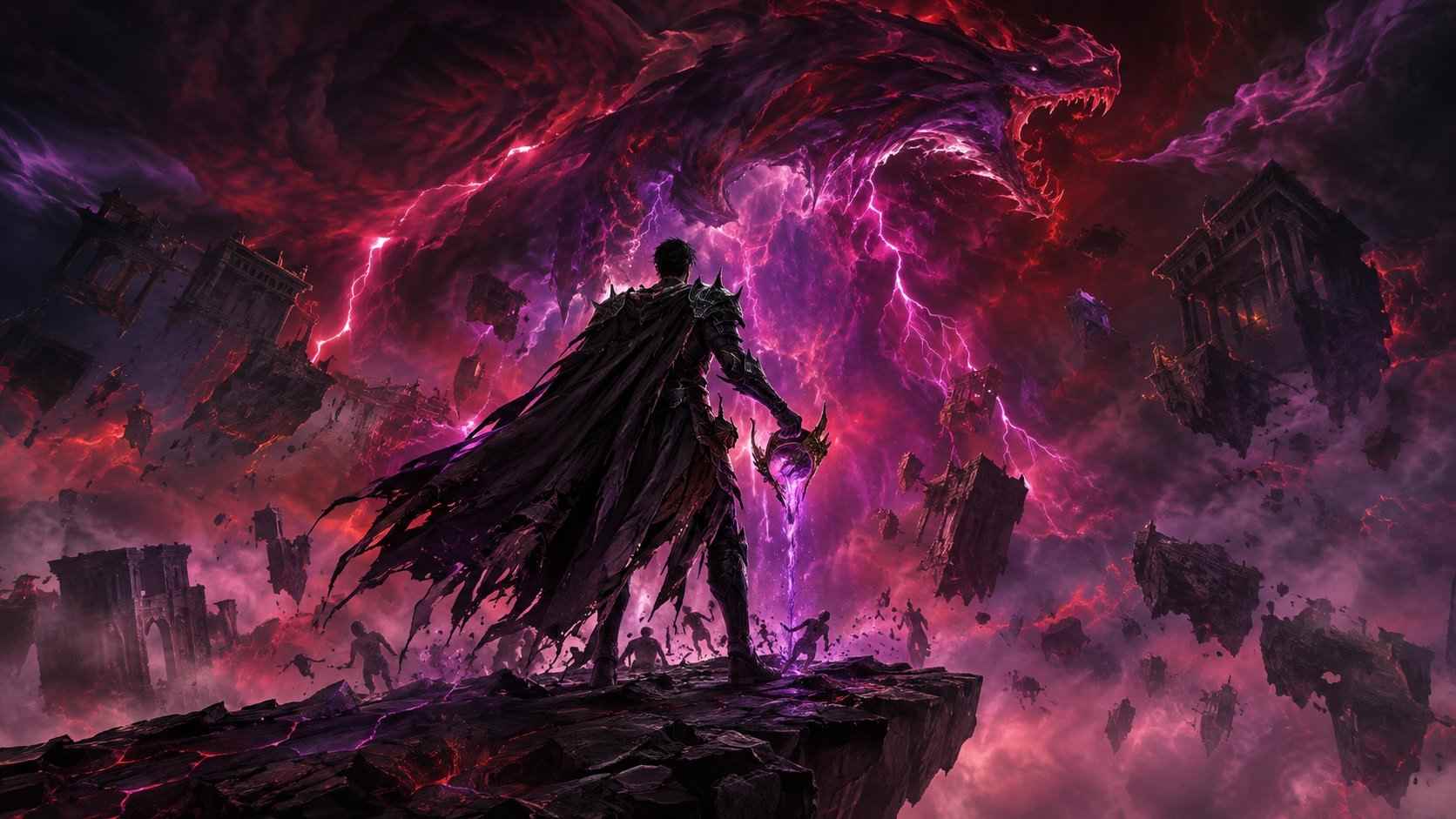 Solo Leveling KARMA Release Date key art with Sung Jinwoo in the Dimensional Gap